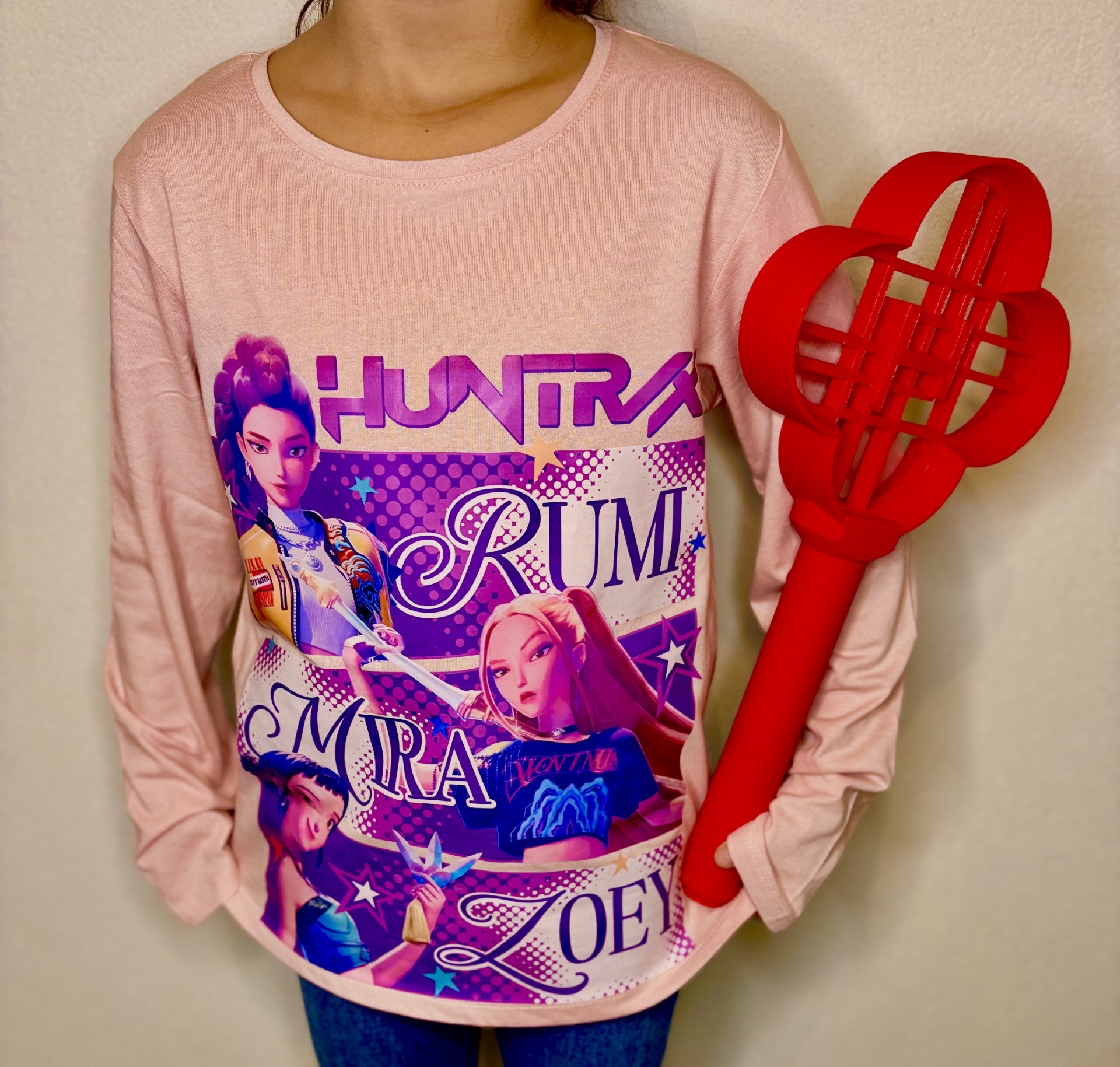 T-shirt à manche longue kpop huntrix