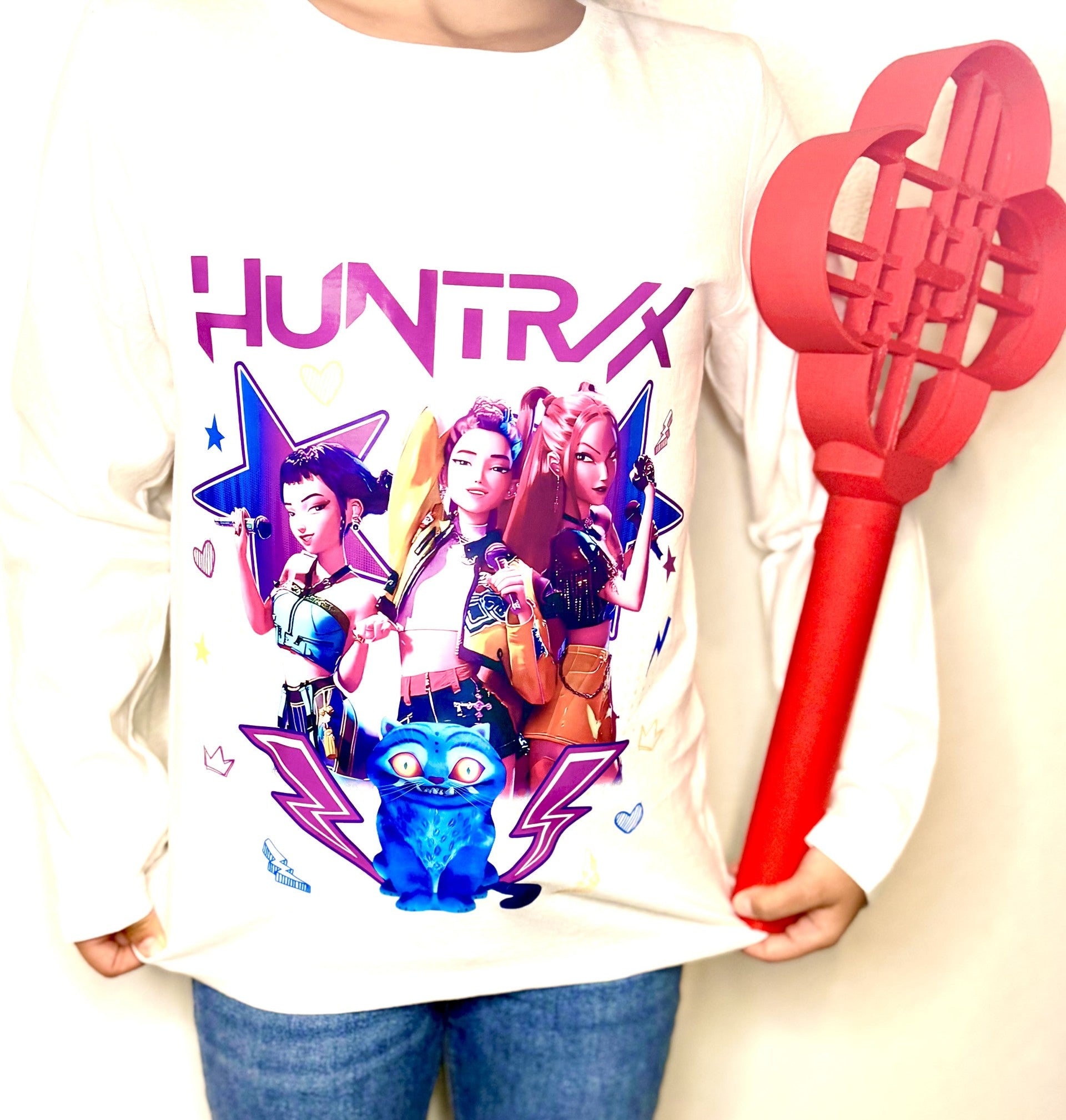 T-shirt à manche longue kpop huntrix