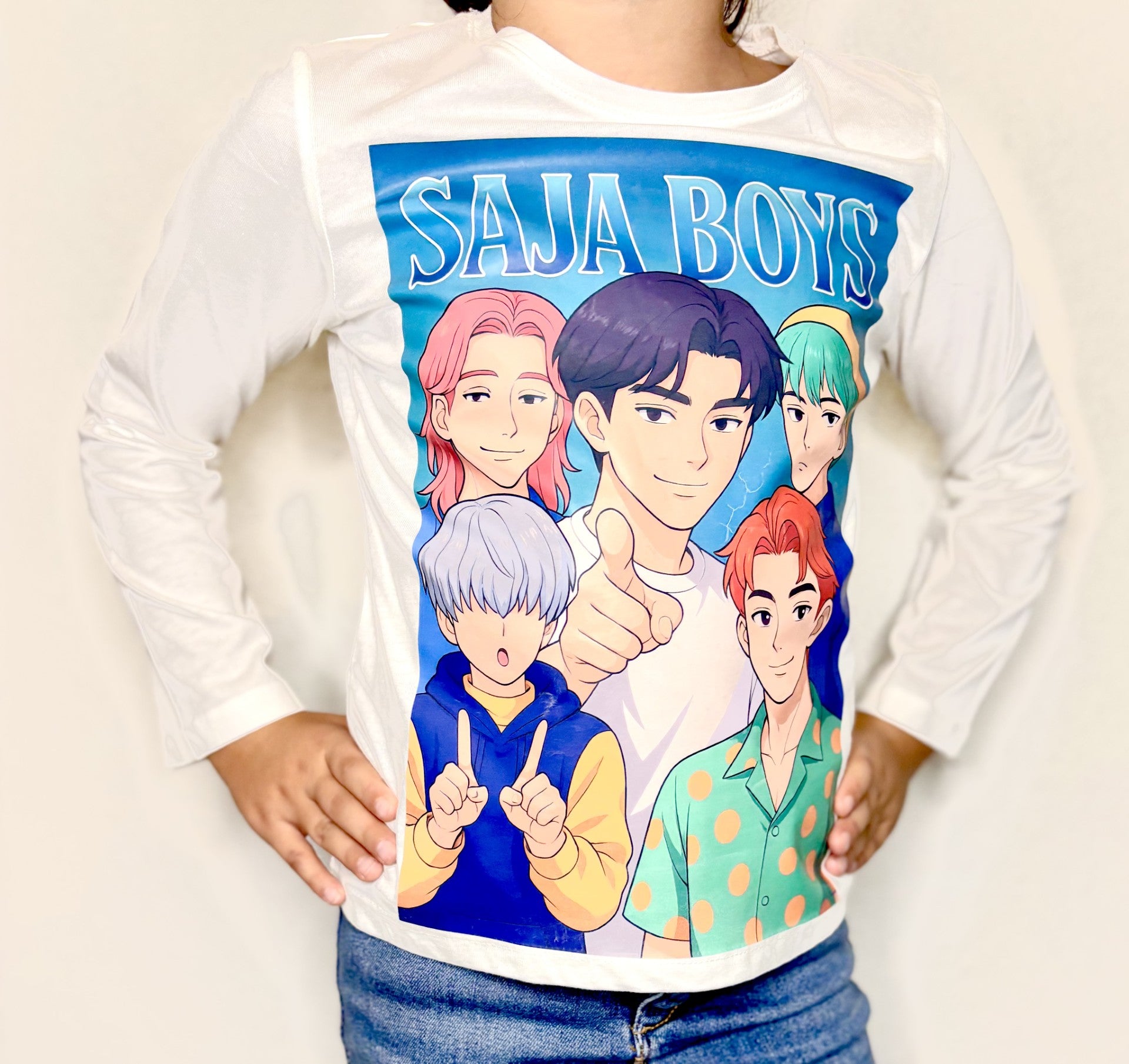 T-shirt à manche longue saja boys huntrix